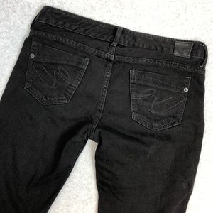 X2 Black Low Rise Skinny Jeans Size 2